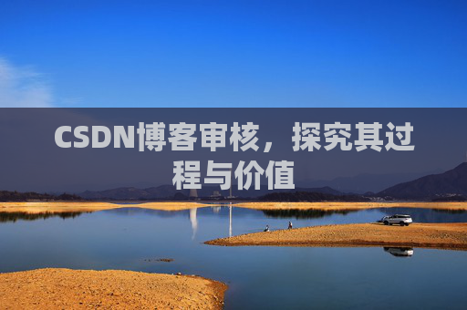 CSDN博客审核,探究其过程与价值